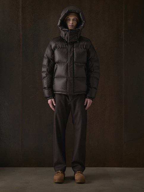 Пуховик JAY PEAK (размер 54, цвет Коричневый)