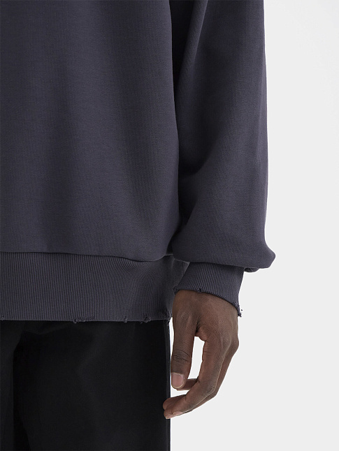 Свитшот LIGHT DESTROY (размер L, цвет Темно-серый)