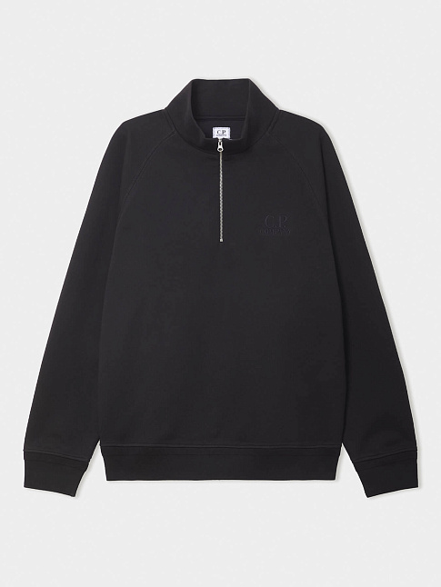 Свитшот DIAGONAL RAISED FLEECE HALF ZIP LOGO (размер XL, цвет 999)