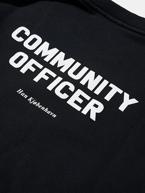 Свитшот OFFICER PRINTED (размер M, цвет Черный)