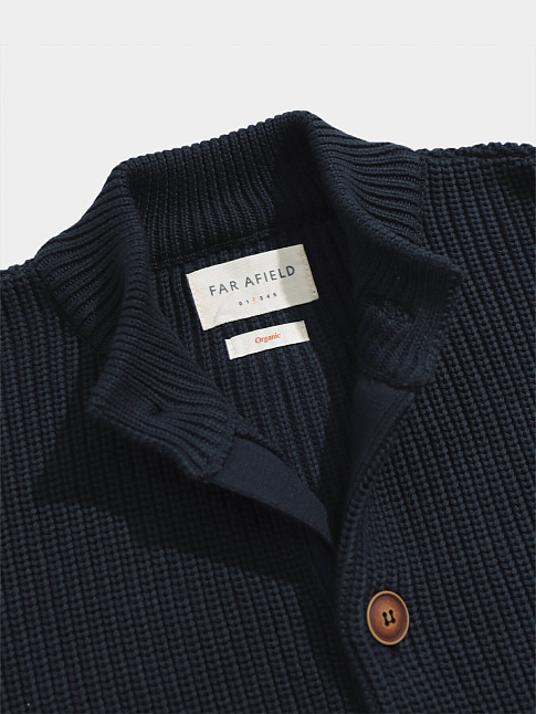 Кардиган ALBERS (размер XL, цвет Темно-синий)