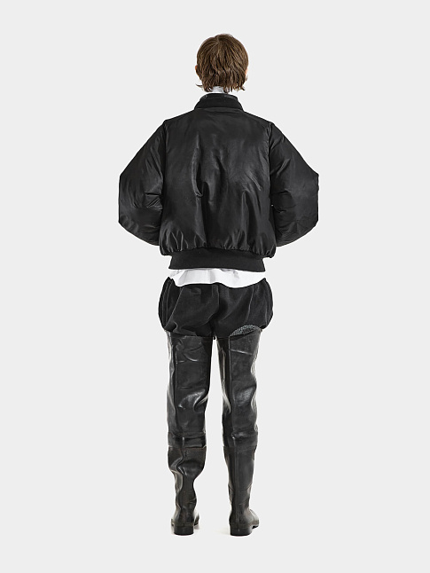 Бомбер ABC (размер XL, цвет Черный)