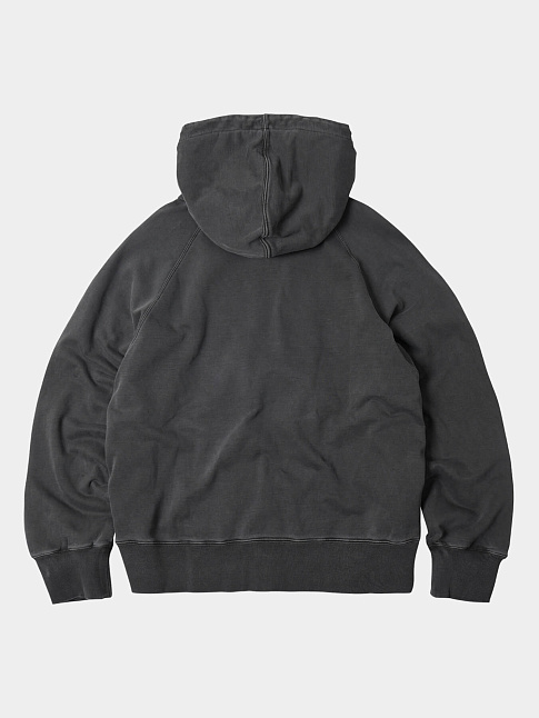 Худи OG PIGMENT DYEING ZIPUP PARKA (размер L, цвет Темно-серый)