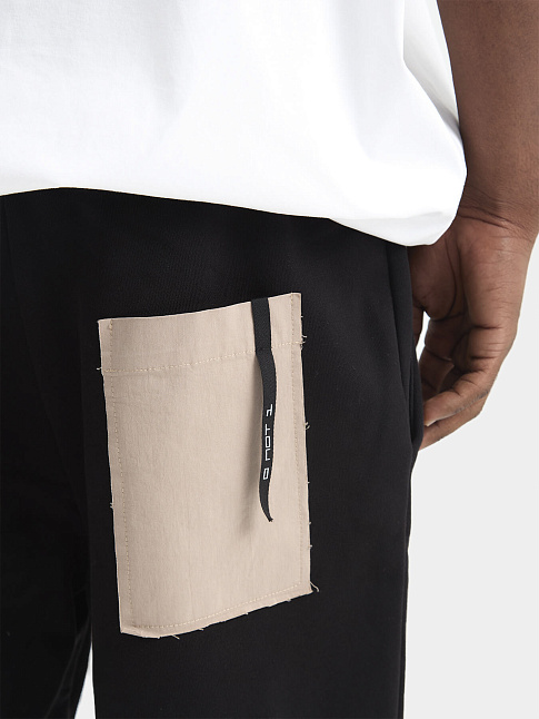 Шорты SAND POCKET (размер M, цвет Черный)