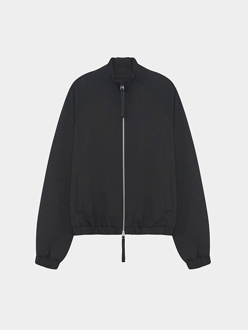 Бомбер на молнии DOUBLE ZIP (размер M, цвет Черный)