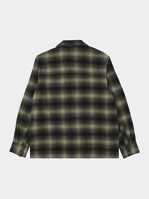 Рубашка RAW LOGO (размер L, цвет Зеленый)