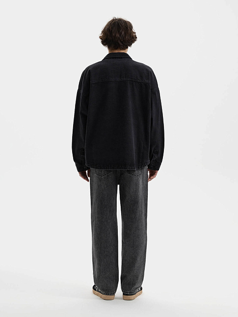 Рубашка BLACK DENIM CODE (размер M, цвет Черный)