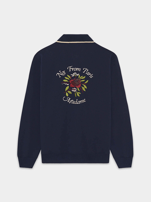 Свитшот POLO SLOGAN ROSE (размер M, цвет Синий)