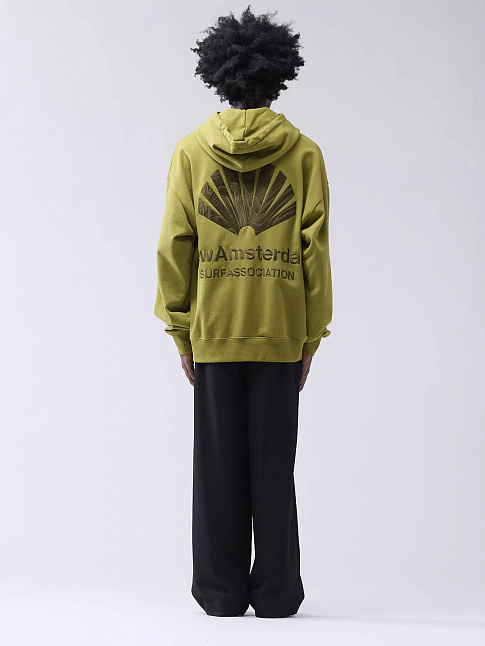 Худи LOGO (размер M, цвет Зеленый)