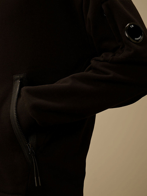 Худи DIAGONAL RAISED FLEECE ZIP LENS (размер L, цвет 999)