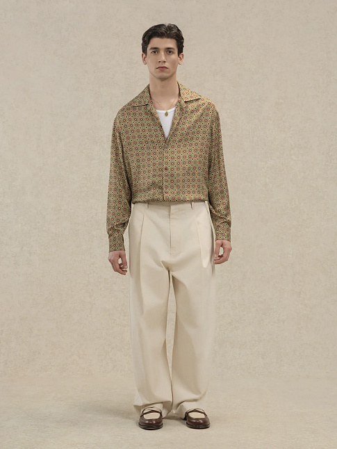 Рубашка GEOMETRIC (размер XXL, цвет Хаки)