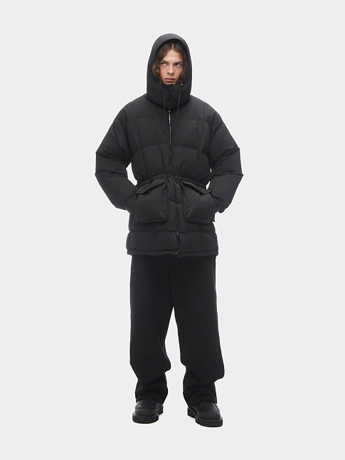 Пуховая парка DOWN COAT (размер S, цвет Черный)