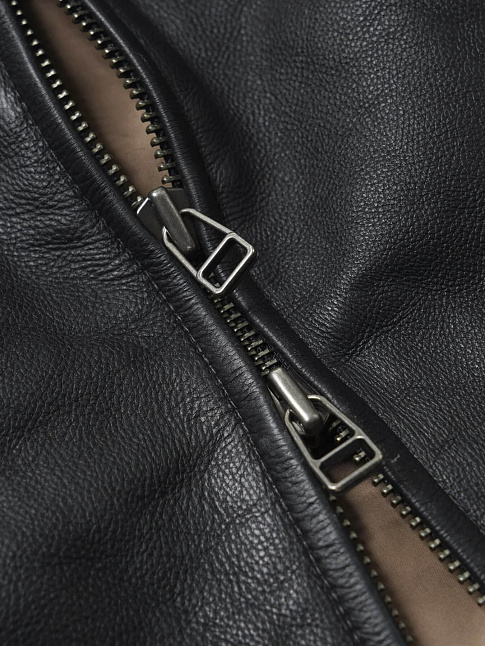 Куртка DESTROYED COWHIDE (размер M, цвет Черный)