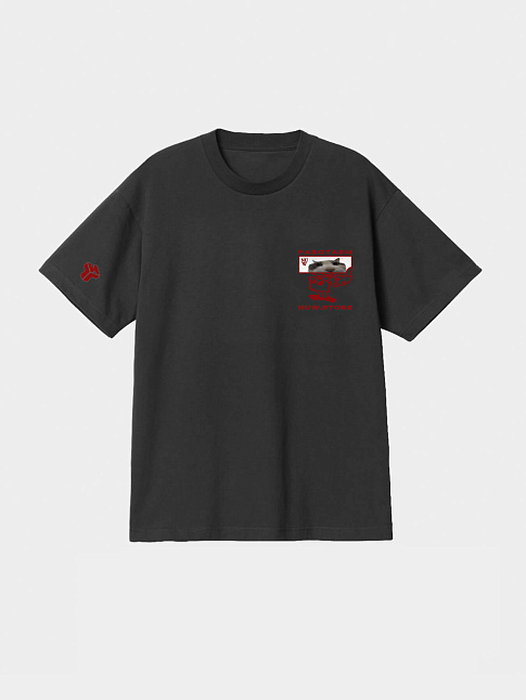 Футболка WIRES WORK (размер XXL, цвет Черный)