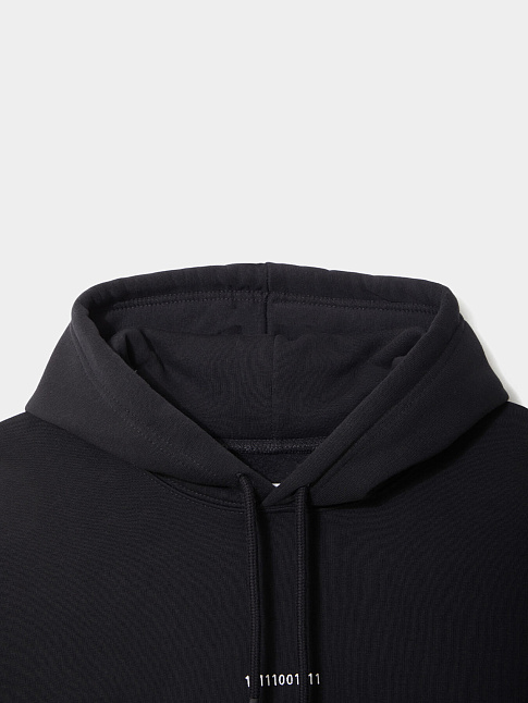 Худи BINARY (размер XS, цвет Черный)