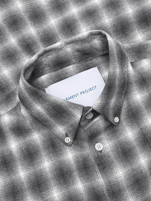 Рубашка RELAXED BUTTON DOWN (размер M, цвет Серый)