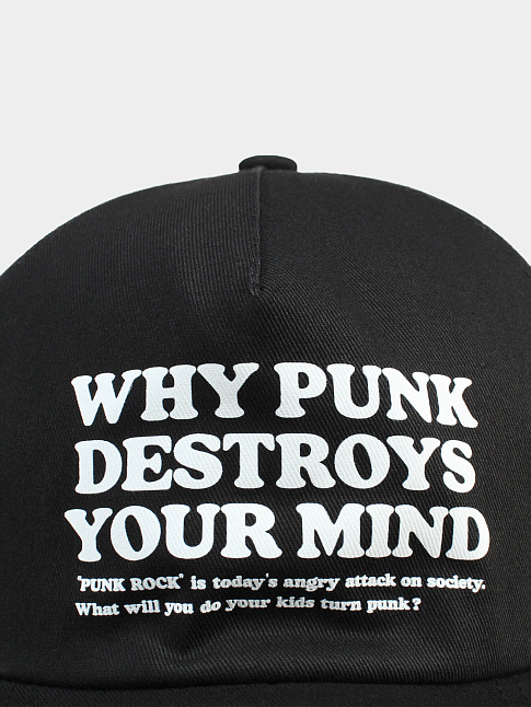Кепка PUNK (размер one size, цвет Черный)
