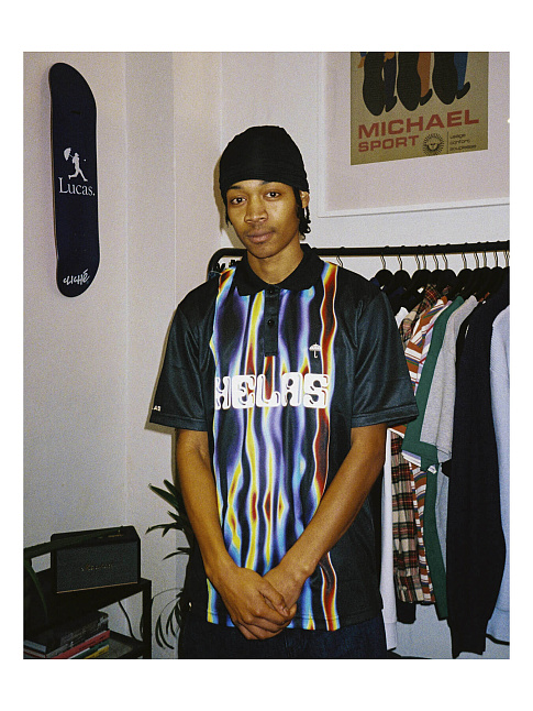 Джерси TEMPERATURE FOOTBALL (размер L, цвет Черный)