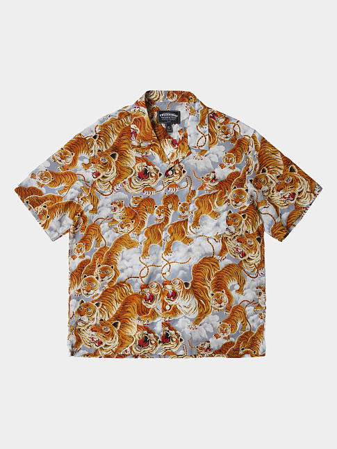 Рубашка TIGER HAWAIIAN HALF (размер M, цвет Разноцветный)