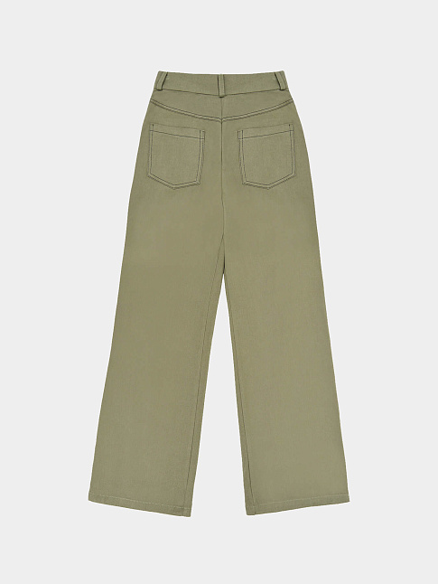 Брюки (размер L, цвет Зеленый)