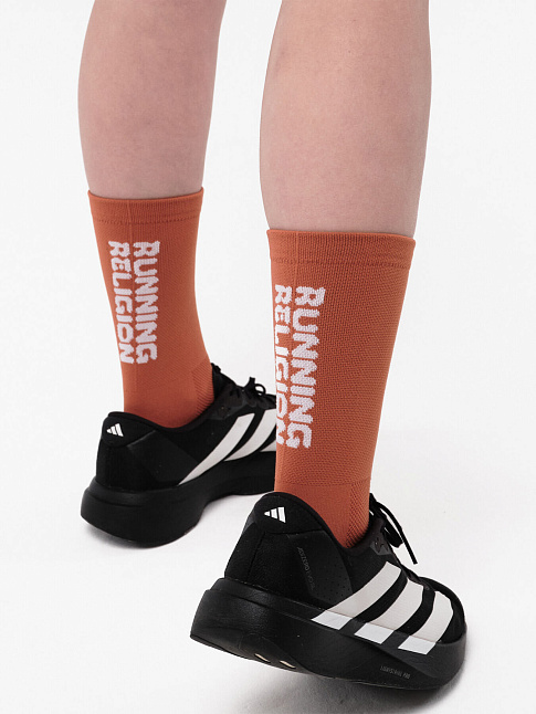 Носки AW26 LOGO (размер 36-40, цвет Оранжевый)