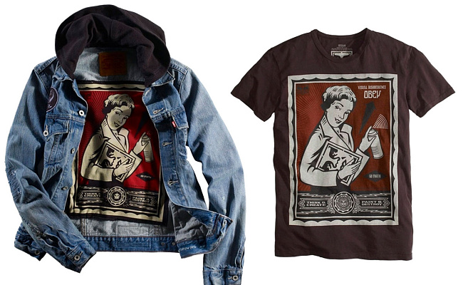 Коллаборация Levi’s x Obey