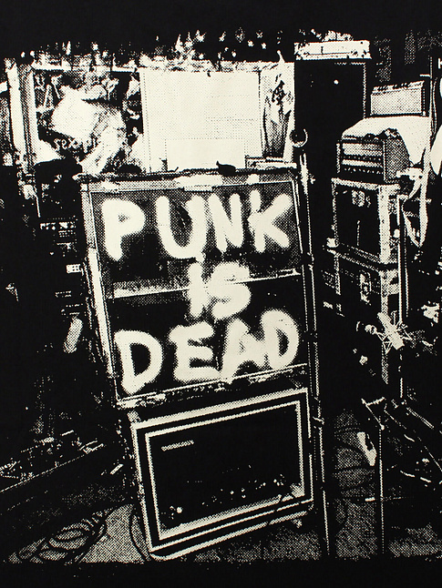 Футболка PUNK IS DEAD (размер S, цвет Черный)