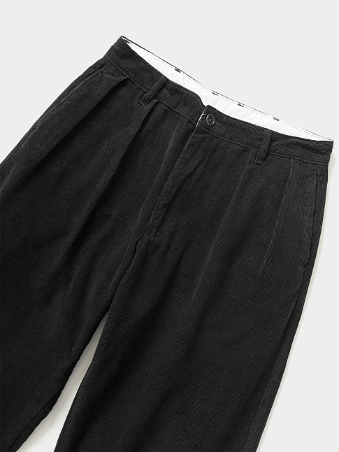 Брюки CORDUROY PART TIMER (размер XXL, цвет Черный)