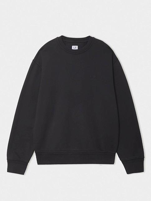 Свитшот COTTON DIAGONAL FLEECE LOGO (размер L, цвет 999)