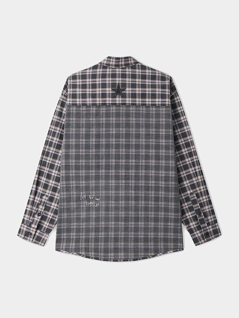 Рубашка AYWA COSTRE GRIGIO (размер L-XL, цвет Разноцветный)