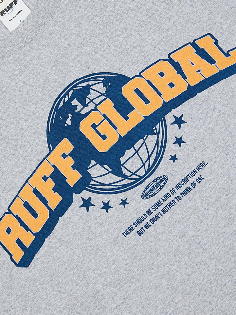 Футболка WORLDWIDE (размер M, цвет Серый)