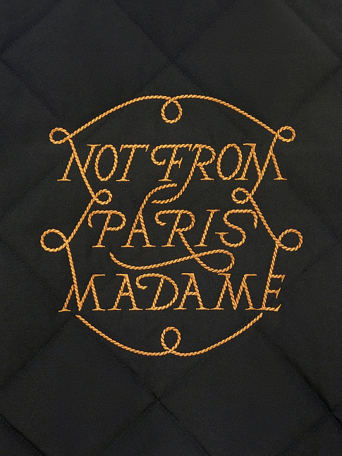 Куртка SLOGAN TRESSES (размер XL, цвет Черный)