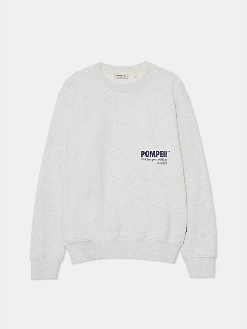 Свитшот CREW NECK (размер L, цвет Серый)