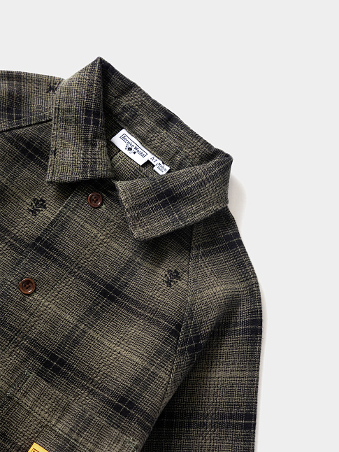 Овершот THISTLE PLAID FOH (размер XL, цвет Зеленый)