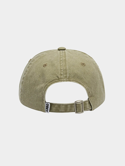 Кепка PIGMENT BOLD 6 PANEL STRAPBACK (размер one size, цвет Зеленый)