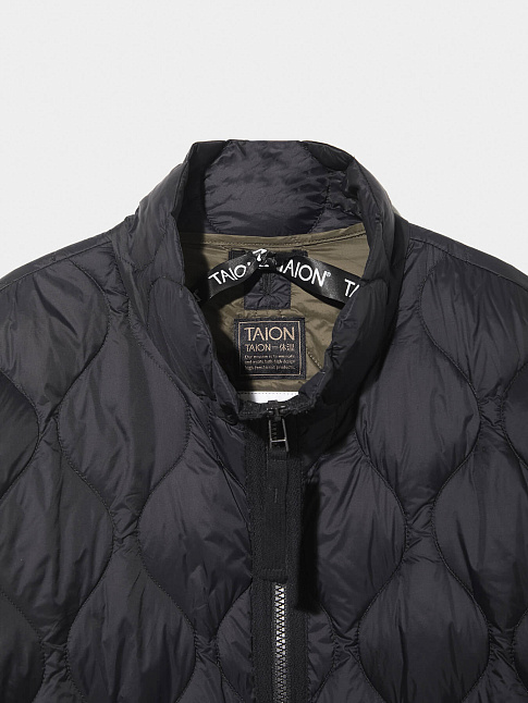 Куртка MILITARY HI-NECK ZIP (размер XXL, цвет Черный)