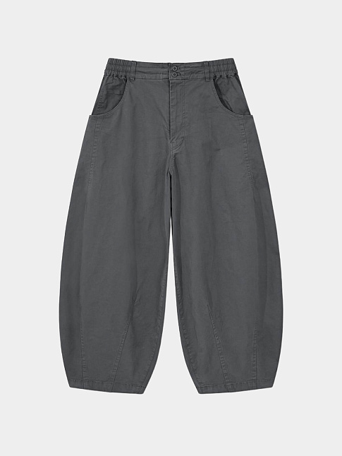 Брюки PIT POCKET DART CHINO BALLOON (размер M, цвет Серый)