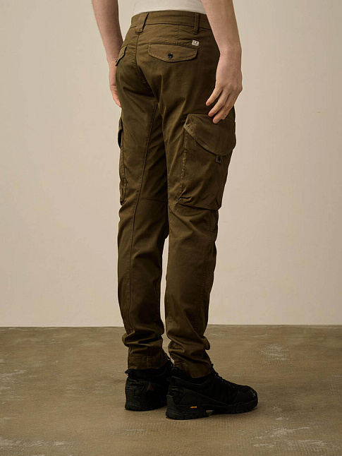 Брюки STRETCH SATEEN UTILITY CARGO LENS (размер 56, цвет 683)