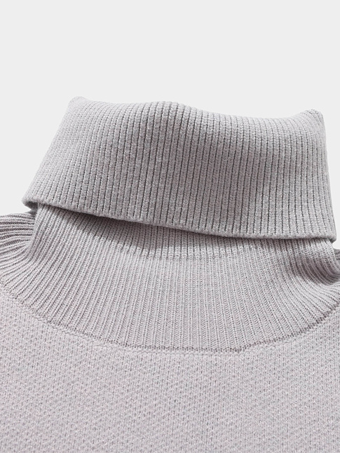 COL ROULE TURTLE NECK KNIT GREY (размер XL, цвет Серый)