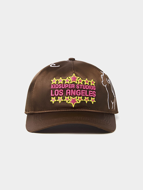 Кепка KS LA NYLON SNAPBACK (размер one size, цвет Коричневый)