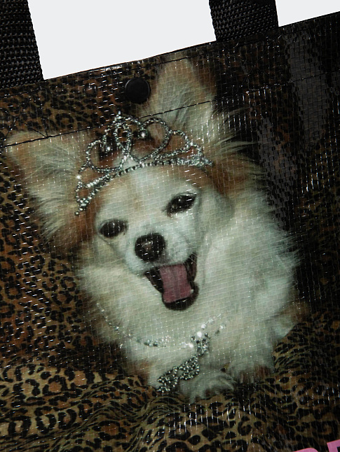 Сумка Гламурная собака с короной (размер one size, цвет Разноцветный)