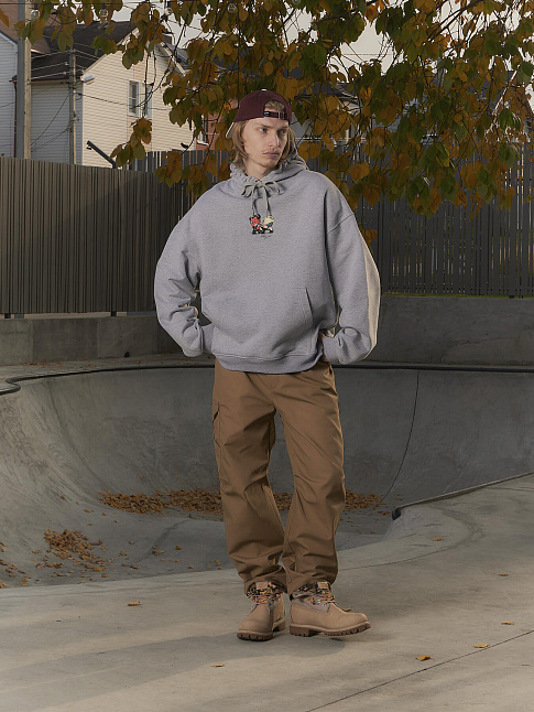 Худи SPOOKY EPISODE 3 (размер M, цвет Серый)