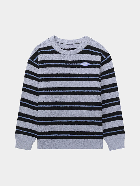Свитер SOFT STRIPS (размер M, цвет Темно-серый)