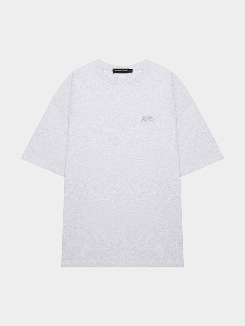 Футболка LOGO DE BASE 02 (размер L, цвет Серый)