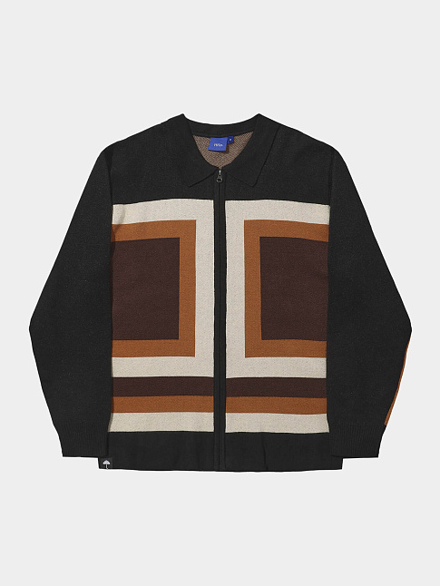 Свитер NILE ZIPPED POLO (размер M, цвет Разноцветный)