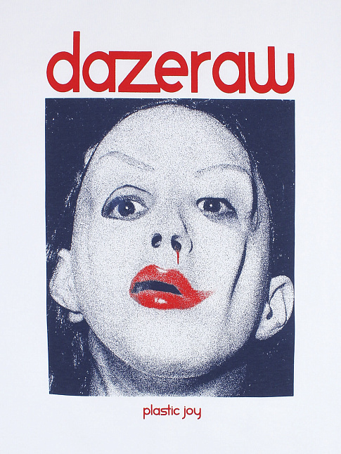 Футболка PLASTIC JOY (размер L, цвет Белый)