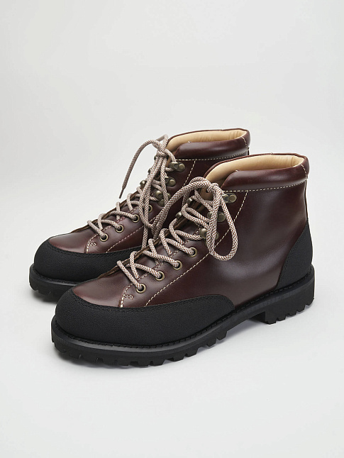 Ботинки MERU (размер 43, цвет Коричневый)