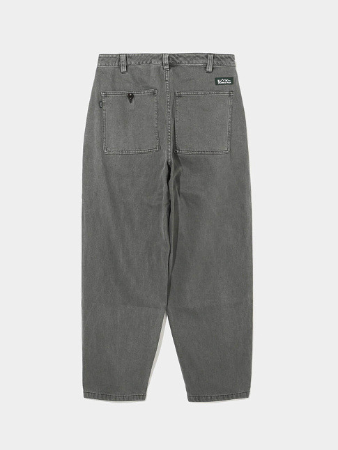 Брюки HEMP WASHED BAGGY (размер XL, цвет Черный)