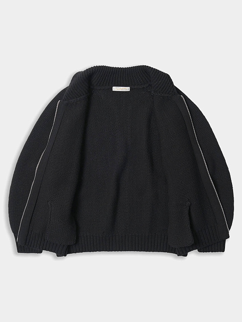 Кардиган HEAVY COWICHAN ZIPUP (размер M, цвет Черный)