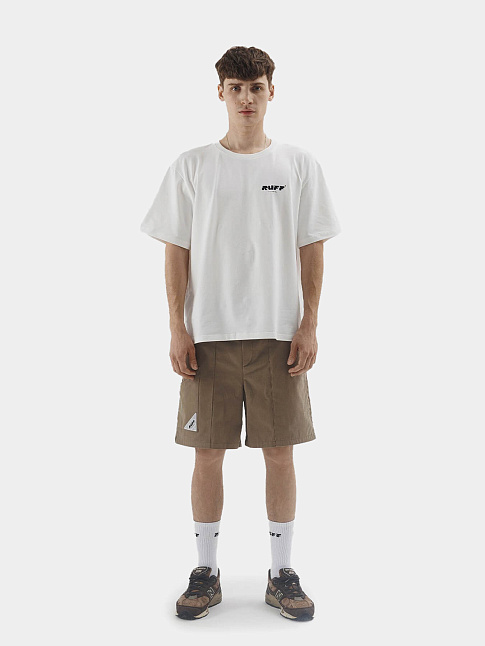 Шорты из канваса (размер S, цвет Бежевый)